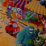 Monster Inc. Mural